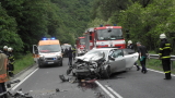 Двама загинаха при тежка катастрофа в Кресненското дефиле