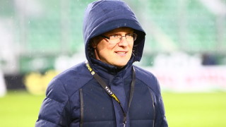 Треньорът на Лудогорец Валдас Дамбраускас говори след победата с 2 1