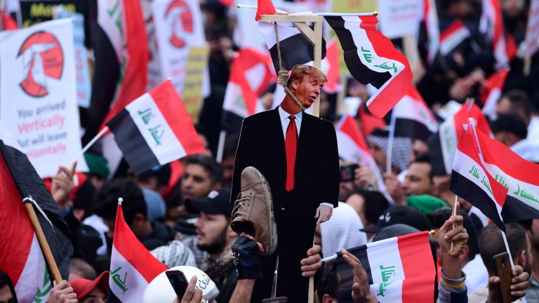 Стотици хиляди иракчани се събраха в столицата Багдад на мащабен
