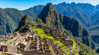 Мачу Пикчу в Перу каменна цитадела от епохата на инките