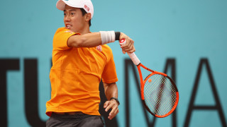 Двукратният шампион на тенис турнира в Барселона Кей Нишикори
