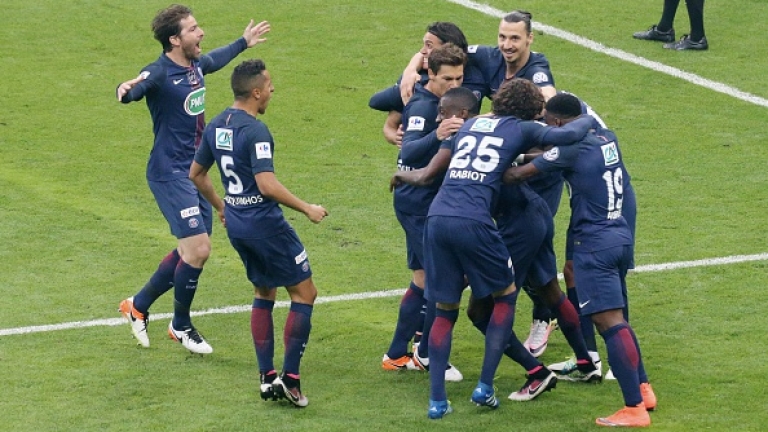 Това вече не е дерби – ПСЖ разби Марсилия и триумфира с Купата на Франция (ВИДЕО)