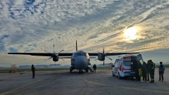 "Спартан" на ВВС транспортира медици от София до Варна и обратно за трансплантация