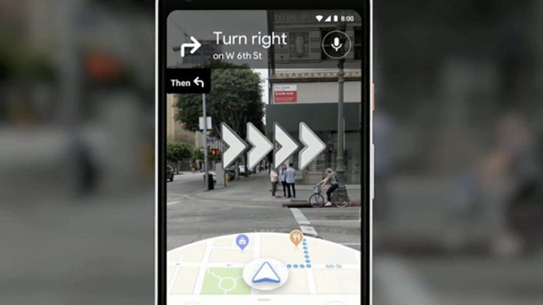 Google променя Maps с AR функции