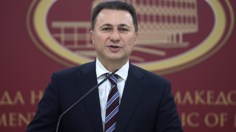 Груевски подaде оставка, няма съгласие за вота 