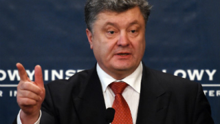 Порошенко: За първи път от 7 месеца имаме реално примирие в Украйна
