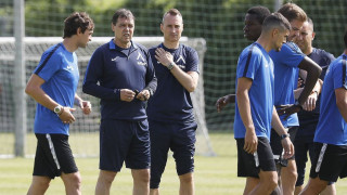 Синът на новия треньор на Левски Петър Хубчев Валери подкрепи баща