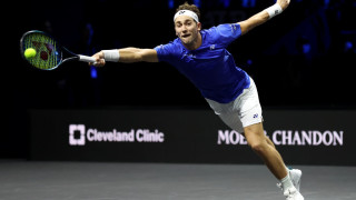 Норвежецът Каспер Рууд победи Джак Сок САЩ с 6 4 5 7