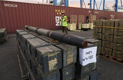 Израел залови кораб с тонове иранско оръжие за Хизбула