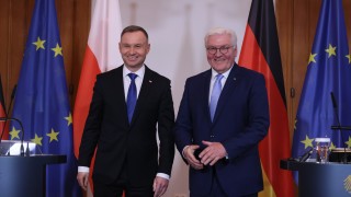 Полският президент Анджей Дуда и германският му колега Франк Валтер