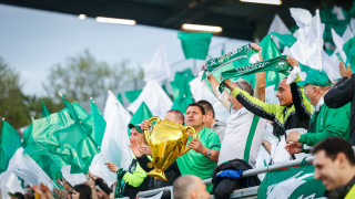 Привържениците на Лудогорец от фракцията Green Boys Razgrad излязоха с