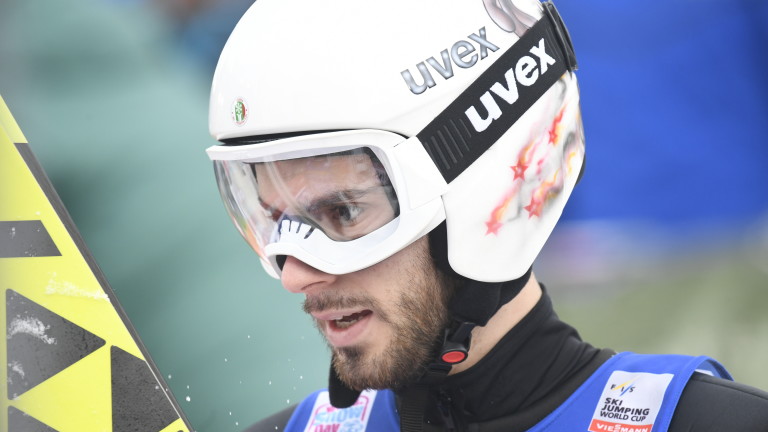 Българският ски-скачач Владимир Зографски отпадна след първия кръг на състезанието