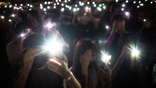 И ученици протестираха в Хонконг