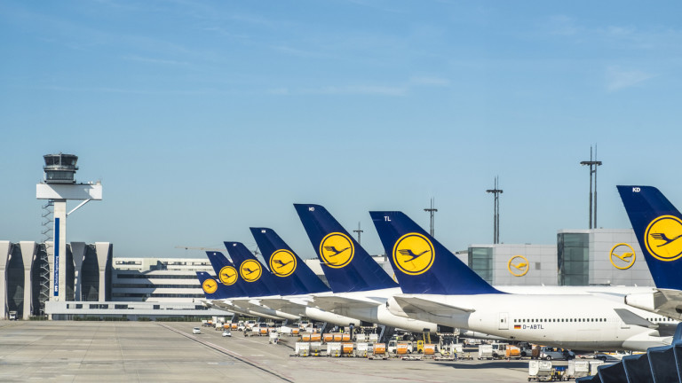 Стачка затваря летищата във Франкфурт и Мюнхен във вторник