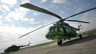 Вертолет Ми 17 от състава на Военновъздушните сили се включи в