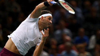 Григор Димитров излъчваше увереност след прекрасната си победа срещу младия