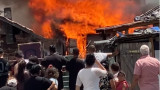 Голям пожар бушува във "Факултета" в София