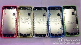 Появиха се снимки на цветните панели на евтиния iPhone