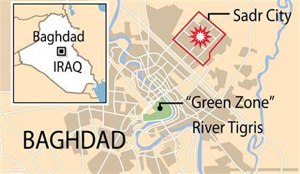 Мощен атентат в Багдад 