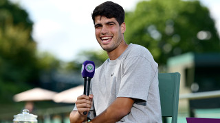 Двукратният шампион и защитаващ титлата си на Уимбълдън Карлос Алкарас