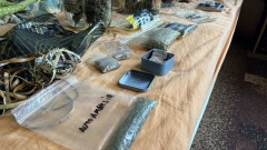Криминалисти разбиха палатка за отглеждане на коноп в Исперих