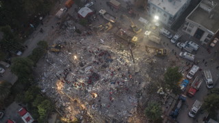 Мощен вторичен трус от 5 0 по скалата на Рихтер удари