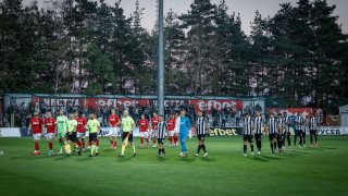 Мачът между ЦСКА 1948 и Локомотив Пловдив който се игра