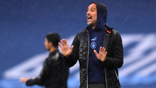 Мениджърът на Манчестър Сити Пеп Гуардиола говори след победата