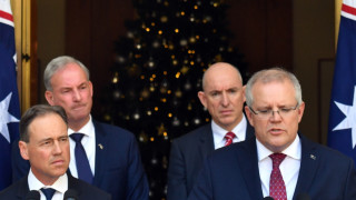 Австралийският премиер Скот Морисън коментира че твърденията за заговор за китайски
