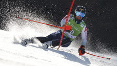 Алберт Попов остана 28-и в слалома в Кранска гора