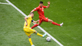 Украйна 0 0 Северна Македония 11′ Яремчук напредна отдясно