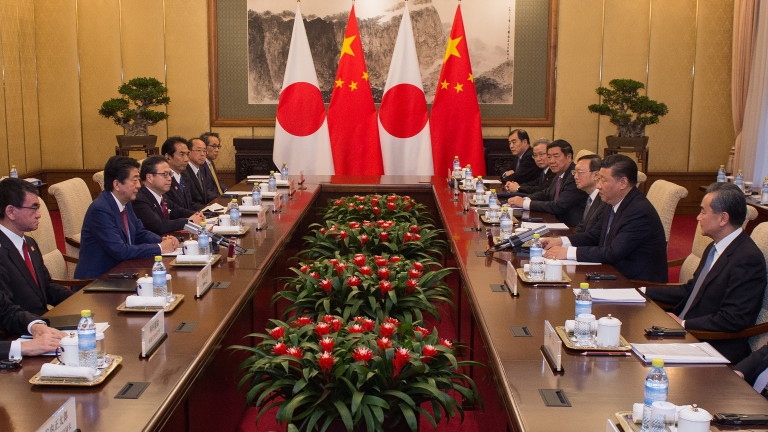 Китайският президент Си Дзинпин заяви, че двустранните отношения с Япония