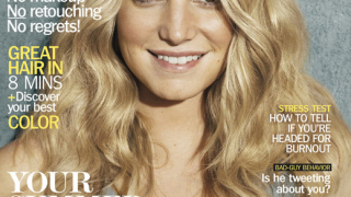 Джесика Симпсън -  без грим и Photoshop за "Marie Claire"