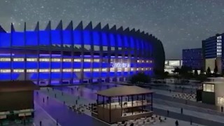 Видеото на Диксън за нов стадион на Левски е направено от безплатен сайт за проектиране