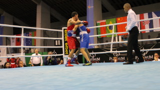 Един от българските представители в категория до 81 кг Благой