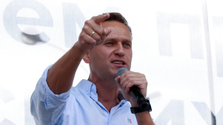 Политикът Алексей Навални излежаващ присъда в колония с максимална сигурност