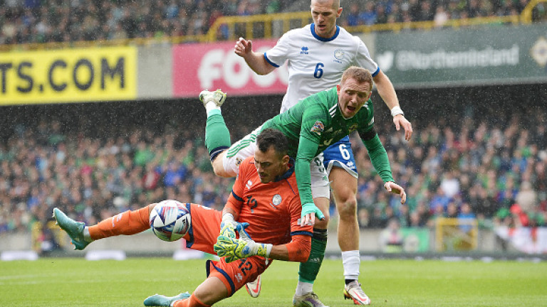Северна Ирландия и Кипър завършиха 2:2 в мач от Лигата