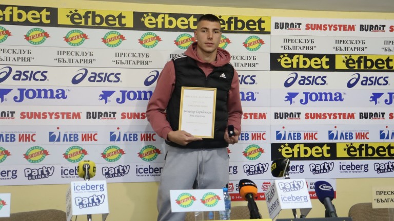 „Сребърен сокол“ за Саръбоюков за пробив в световния спорт