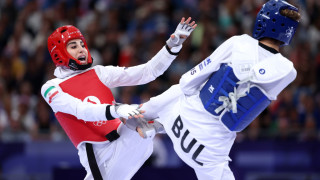 Състезаващата се за България иранка Кимиа Ализаде допусна болезнена загуба