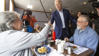 Кандидатът за президент и бивш вицепрезидент на САЩ Джо Байдън