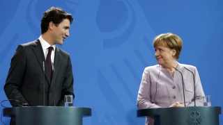 CETA е модел за бъдещи търговски споразумения, съгласни Меркел и Трюдо