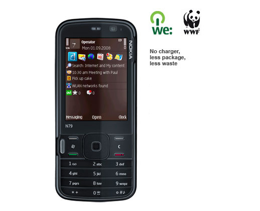 Nokia N79 Eco - без зарядно и с по-малка опаковка