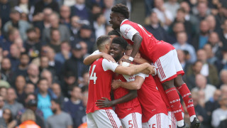 Арсенал победи Тотнъм 3 1 в лондонското дерби от деветия кръг