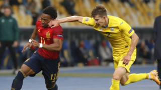 Украйна удари Испания с 1 0 у дома в мач от