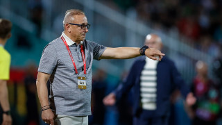 Селекционерът на България Илиан Илиев говори след поражението с 0 3