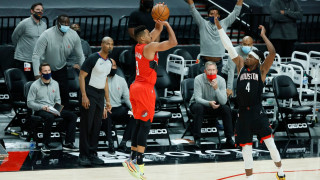 Порталнд побед Хюстън със 128 126 след продължения в най интересния мач