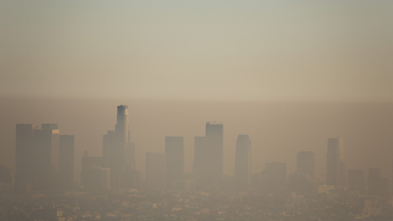 Американският щат Калифорния е с най-замърсените градове в САЩ, показва