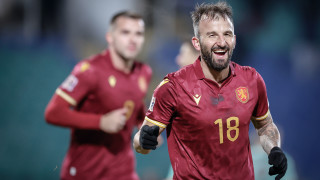 Васил Панайотов който вкара попадението за България при равенството 1 1