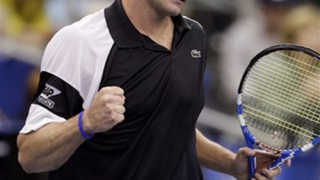 Анди Родик на осминафинал