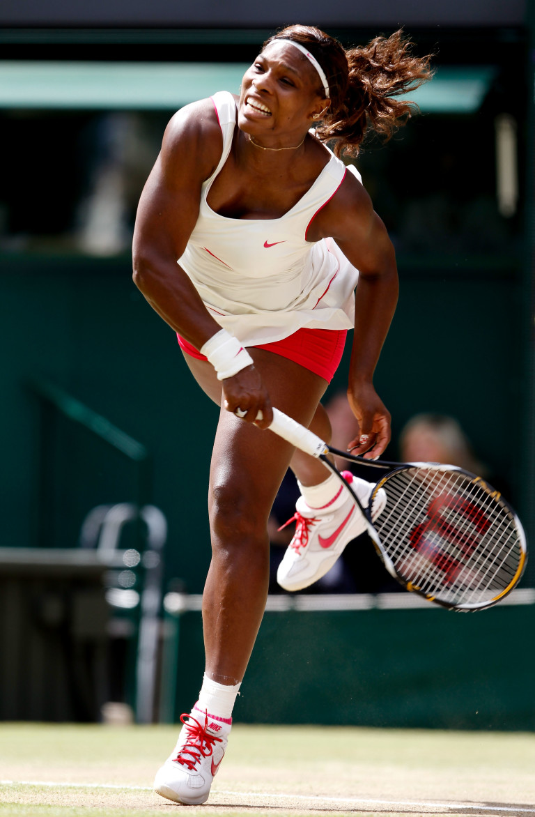 Серина Уилямс на Wimbledon през 2010 г.